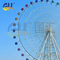 Grande Roue Gigante de 66m pour Parc d'Attractions à Prix Avantageux, à Vendre par des Fabricants Professionnels