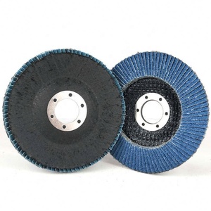 Disk Flap Zirkonia 4.5" 115*22mm Tipe 40 Grit 60 Grit 80 Grit untuk Baja Tahan Karat - Product Image 4