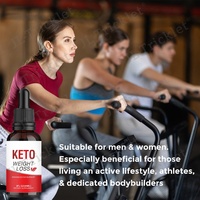 OEM Etiqueta Privada Keto gotas supresor del apetito orgánico vegano KETO gotas líquidas Keto dieta gotas