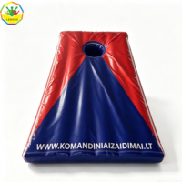 Juego Inflable de Lanzamiento para Formación de Equipos, Juego Inflable de PVC Comercial para Actividades de Team Building, Eventos Corporativos y Actividades al Aire Libre