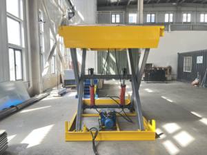 Troli <span class=keywords><strong>Lift</strong></span> Gunting Hidrolik Kecil untuk Gudang, Platform <span class=keywords><strong>Lift</strong></span> untuk Dijual - Product Image 4