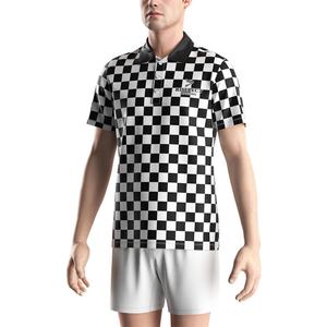 T-shirt décontracté à manches courtes de haute qualité à séchage rapide pour hommes, t-shirt polo, t-shirt avec logo, chemise de bowling pour hommes - Product Image 5