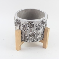 Populaire fleur motif Pots de fleurs maison extérieur jardin planteur décoration nordique créatif intérieur Pot de plante
