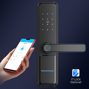 एल्यूमीनियम उच्च सुरक्षा स्मार्ट इलेक्ट्रॉनिक होटल सिस्टम लॉक स्मार्ट लॉक - Product Image 1