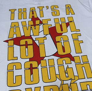 Nuevas camisetas con estampado de 'Eso es MUCHO jarabe para la tos', de marca de diseñador de moda, con estampado escaneable, de alta calidad, de manga corta para hombre - Product Image 5