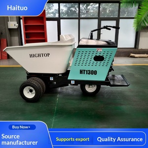 Camión volquete de tres ruedas HT1300 exportado a Europa, camión volquete de ruedas pequeño de 13.5HP. - Product Image 1