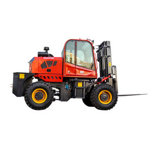 מלגזה HT-CPD3.5T 4X4 לשטח קשה, כושר נשיאה 3500 ק\\\"ג, לטיפול בחומרים בשטח - Product Image 4