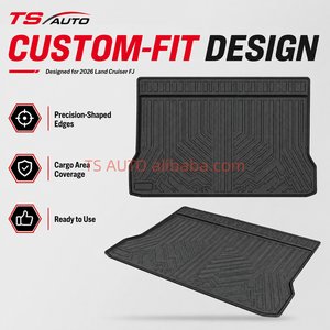 Tappetino per bagagliaio <span class=keywords><strong>CYS</strong></span> in TPE impermeabile e antiscivolo per Toyota Land Cruiser FJ 2026, protezione personalizzata per il vano di carico posteriore - Product Image 1