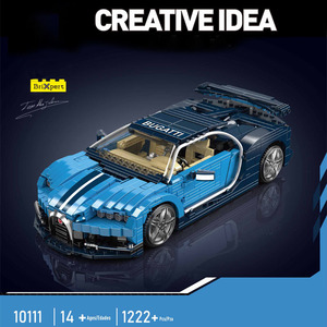 Modellino Auto Creativo 10111 Kai-<span class=keywords><strong>Ron</strong></span>, Blocchi di Costruzione in Plastica ABS, Ornamento Fai-da-Te, Regalo da Collezione per Bambini 5-7 Anni - Product Image 2