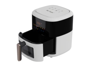 <span class=keywords><strong>Friteuse</strong></span> à air sans huile 4,5 L carrée à écran tactile en <span class=keywords><strong>plastique</strong></span> de luxe électrique pour usage domestique et extérieur avec garantie d'un an - Product Image 6