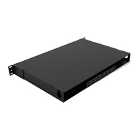 KNC/OEM PP38L1 Panneau de brassage optique pivotant ODF 1U 24 ports Modules adaptateurs LGX Gestion des câbles FC/SC/MPO pour réseaux de fibres