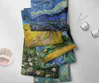 Tapestry Karya Seni Van Gogh Sunflowers 1889 Custom Grosir, Pengiriman Cepat, Lukisan Minyak Estetis Cantik, Latar Belakang Bisnis