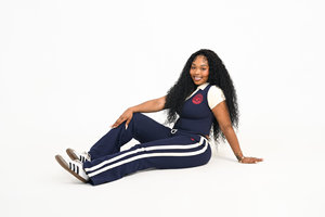 Set Primaverile 2026 Casual da Donna, Camicia <span class=keywords><strong>POLO</strong></span> con Colletto e <span class=keywords><strong>Pantaloni</strong></span> Blu Navy, 2 Pezzi in Cotone Lavorato a Maglia, Abbigliamento Loungewear - Product Image 2