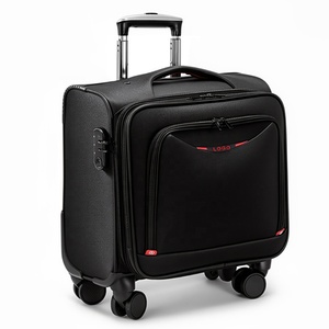 <span class=keywords><strong>Valise</strong></span> cabine <span class=keywords><strong>souple</strong></span> 16 pouces avec roulettes, petite <span class=keywords><strong>valise</strong></span> légère pour voyage - Product Image 5