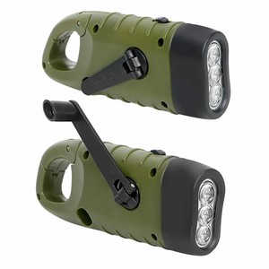 Torcia LED a manovella portatile con <span class=keywords><strong>luce</strong></span> solare per tenda, torcia di emergenza a lungo raggio per campeggio ed escursioni all'aperto - Product Image 6