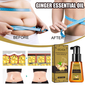 Soins du corps Huile essentielle amincissante au gingembre pour brûler la graisse du ventre Huile de massage pour la perte de poids - Product Image 2