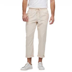 Gingtto Vente en gros de pantalons d'été en <span class=keywords><strong>lin</strong></span> respirants personnalisés Joger pour hommes - Product Image 2