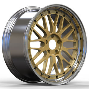 Jantes forgées LZT-139 2 pièces 18 19 20 pouces 5x112 5x114.3 pour Chevrolet GMC <span class=keywords><strong>GM</strong></span> RAM Cadillac Hummer Lincoln Dodge Tesla - Product Image 2