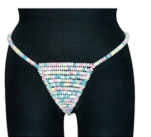 Bragas de diseño popular al por mayor Tallas grandes Mujeres <span class=keywords><strong>Ropa</strong></span> <span class=keywords><strong>interior</strong></span> <span class=keywords><strong>comestible</strong></span> de colores Caramelo - Product Image 2