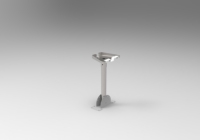 Base de support Starlink en métal en acier inoxydable auto-conçue OEM adaptée à la base Starlink Gen 3