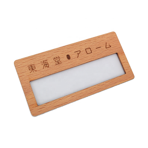 Ghim Gỗ Huy Hiệu Có Cửa Sổ Giá Xuất Xưởng Đồ Trang Trí Bằng Tre Mới Quà Tặng Doanh Nhân Nghệ Thuật Dân Gian Bằng Gỗ Châu Âu - Product Image 1