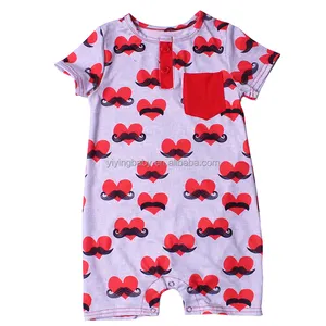 Nieuwste Ontwerp Meisje Top Leuke Baby Romper Meisje Kleding Size Meisje Boutique Kleding Mode Jumpsuit Met Ruches Melk Zijde