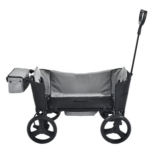 Carro de bebé utilitario <span class=keywords><strong>plegable</strong></span> todo terreno 2025 con dosel, el <span class=keywords><strong>mejor</strong></span> <span class=keywords><strong>carrito</strong></span> de camping para playa, cochecito de 4 plazas para exteriores - Product Image 5