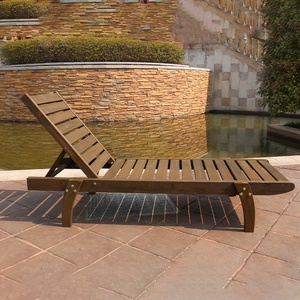 Suministro Directo de Fábrica: <span class=keywords><strong>Tumbonas</strong></span> de Madera para Exteriores, Playa y Hoteles - Product Image 5