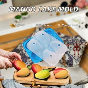 Molde de Silicona para Hornear con Forma de Mango, No Tóxico, Resistente al Calor, Apto para Lavavajillas, para Pasteles, Mousse y Helados - Product Image 2