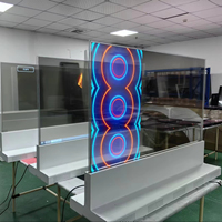 Écran OLED auto-émetteur transparent de 55 pouces pour la publicité en magasin et les applications de signalisation numérique
