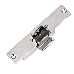 Serratura Elettrica Europea Regolabile NO/NC 12V, Serratura Elettronica per Porte con Sblocco all'Accensione, Fail Secure per Controllo Accessi - Product Image 5