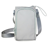 Sac de cyclisme étanche à bandoulière, en nylon, avec fermeture éclair, pour bouteille d'eau et téléphone intégrés, personnalisable, directement de l'usine