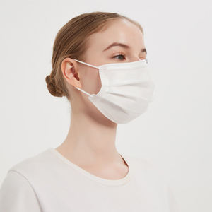 قناع وجه أبيض عالي الجودة مضاد للغبار من 3 طبقات مصنوع من قماش غير منسوج يستخدم لمرة واحدة ومعبأ بشكل فردي للتصدير إلى اليابان - Product Image 3