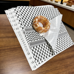 Papel de Hornear Antigrasa con Recubrimiento de PE de Grado Alimenticio, Personalizado, Ecológico, Desechable, para Recipientes de Productos de Panadería - Product Image 6