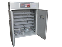 GREAT FARM Incubateur d'Œufs Automatique 528 Œufs, Contrôle Informatique Automatisé pour Poulets