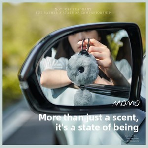 Emma Molly Momo Art Déco – Pendentif diffuseur de <span class=keywords><strong>parfum</strong></span> en peluche pour voiture, sac de <span class=keywords><strong>fille</strong></span>, cadeau d'anniversaire pour meilleure amie - Product Image 5