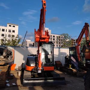 Prix bas, livraison gratuite, modèle 2023, excavatrice sur chenilles HITACHI ZX50U d'occasion, moteur Yanmar, pompe hydraulique 5 tonnes, agricole - Product Image 4