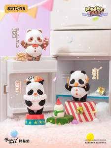 Paquete de 9 Cajas de Juguetes de la Serie de Transformación Panda Roll de 52TOYS, Regalo para Niños, Juguetes de Cumpleaños, Caja Misteriosa de PVC, Coleccionables, Tarjetas de Juego - Product Image 5