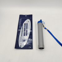 Système de filtration d'eau portable ZEYUAN A15, purificateur d'eau personnel en ABS, filtration directe, filtre extérieur, camping, randonnée, survie