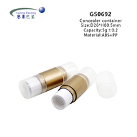 Emballage multi-bâtonnets monochromatique à deux extrémités 5g plastique fond de teint bâton conteneur brosse vente en gros correcteur Blush Tube