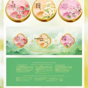 Crema de Manos GMH Hidratante con Fragancia Otoño-Invierno, Set de Regalo en Caja con Aroma a Flor de Cerezo, Manzanilla y Melocotón, Unisex, Envase de Aluminio - Product Image 6