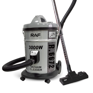 เครื่องดูดฝุ่นแบบถังเก็บฝุ่นขนาดใหญ่ 25 ลิตร RAF Strong Suction 3000W กำลังดูดทรงพลัง น้ำหนักเบา เสียงเบากว่า 78 เดซิเบล - Product Image 5
