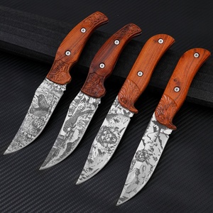 Chuyên Nghiệp Ngoài Trời Săn Bắn Tất Cả Các Thép Thẳng Dao Bền Ăn Mòn Thủ Công Thép Không Gỉ Tự Làm Gỗ Xử Lý Cho Động Vật Hoang Dã - Product Image 2