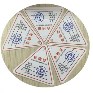 ป้ายแขวนรูปสามเหลี่ยม Jia Cai Xuan ขนาด 38x45 มม. สำหรับผลิตภัณฑ์อิเล็กทรอนิกส์ พร้อมตรา QC Pass - Product Image 3