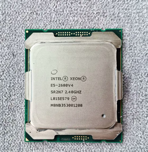 For Xeon E5-2680 V4 2.40 GHz 14 Core 28 Thread LGA 2011-v3 Server Processor with Virtualization Technology