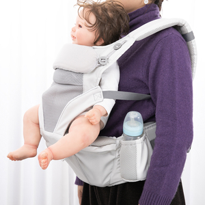 Marsupio Ergonomico Confortevole per Neonati con Cinghie Imbottite Regolabili per Tutti i Curafigli, Fascia Porta Bebè - Product Image 4