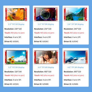Màn Hình Cảm Ứng <span class=keywords><strong>LCD</strong></span> ST7735S ILI9341 ILI9488 ILI9486 2.2/2.4/2.8/3.2/3.5/4.0 Inch <span class=keywords><strong>TFT</strong></span> SPI Nối Tiếp Màn Hình <span class=keywords><strong>LCD</strong></span> - Product Image 3