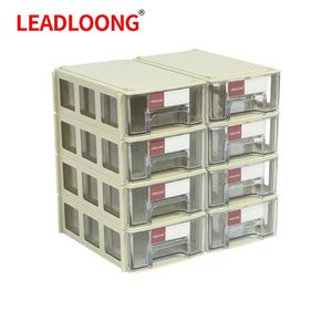 F0 Serie Rechteckige Moderne Kunststoff-Aufbewahrungsschubladen & -Schrank für Kleinteile, Bastelmaterialien und Hardware mit Qualitätsgarantie - Product Image 2