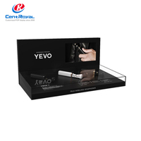 Support d'affichage publicitaire LED haut de gamme personnalisé, signalétique numérique avec haut-parleur pour comptoirs de vente au détail, matériau acrylique, certifié ROHS