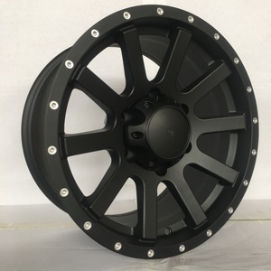 Jantes hors route 4*4 jantes en aluminium noires pour Ford Maverick Ranger F150 Super Duty Tremor GMC <span class=keywords><strong>Hummer</strong></span> EV ram - Product Image 3